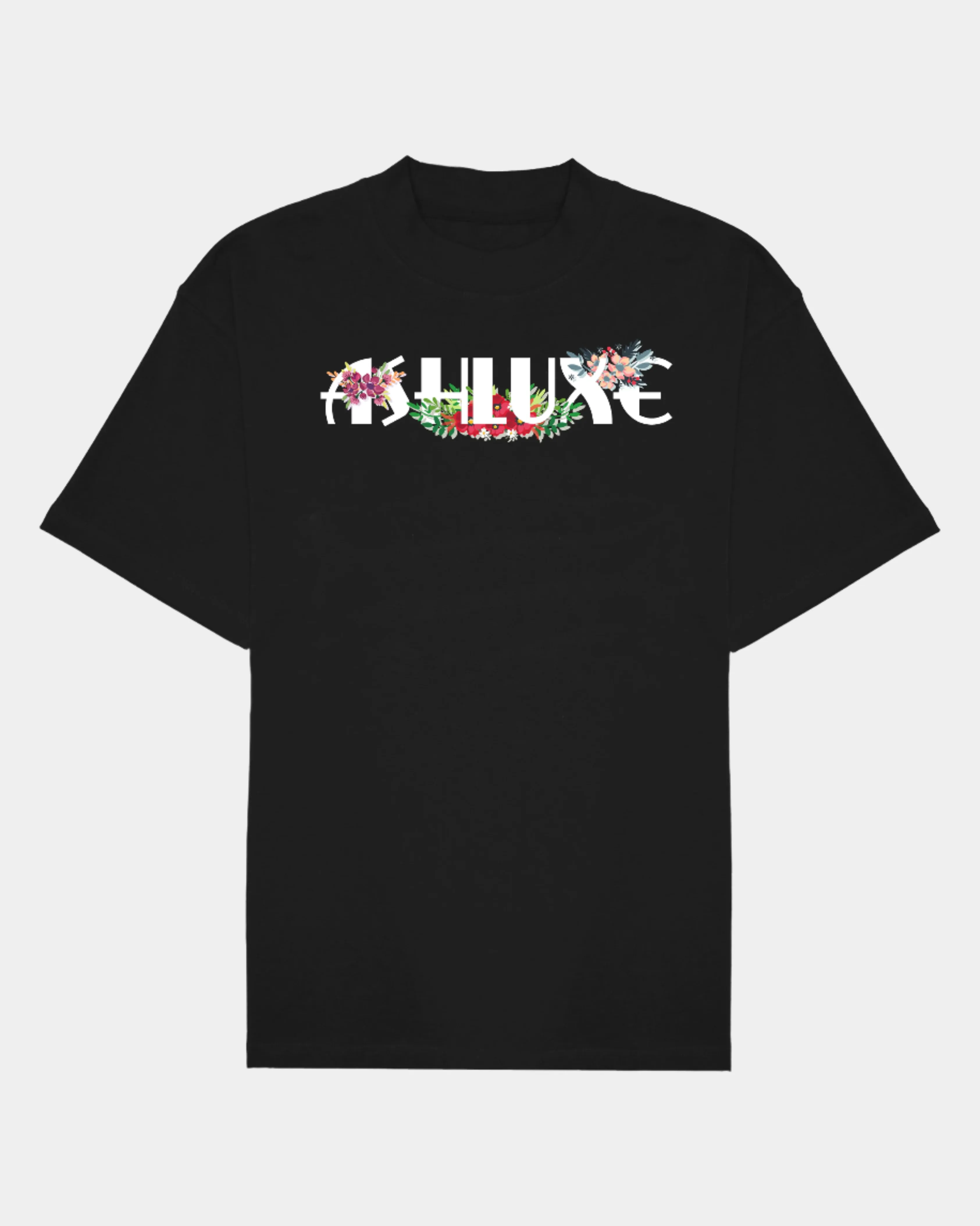 Ashluxe Neo Garden logo Tee Black