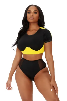 CASTAWAY BIKINI-BLACK