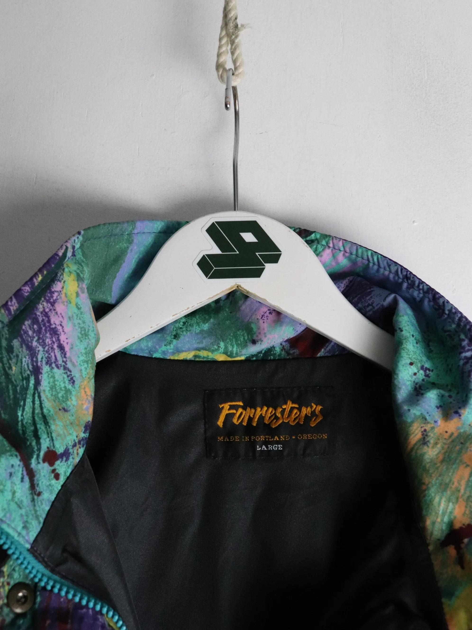 Vintage Forrester's Jacket Adult Large Blue Gore-Tex