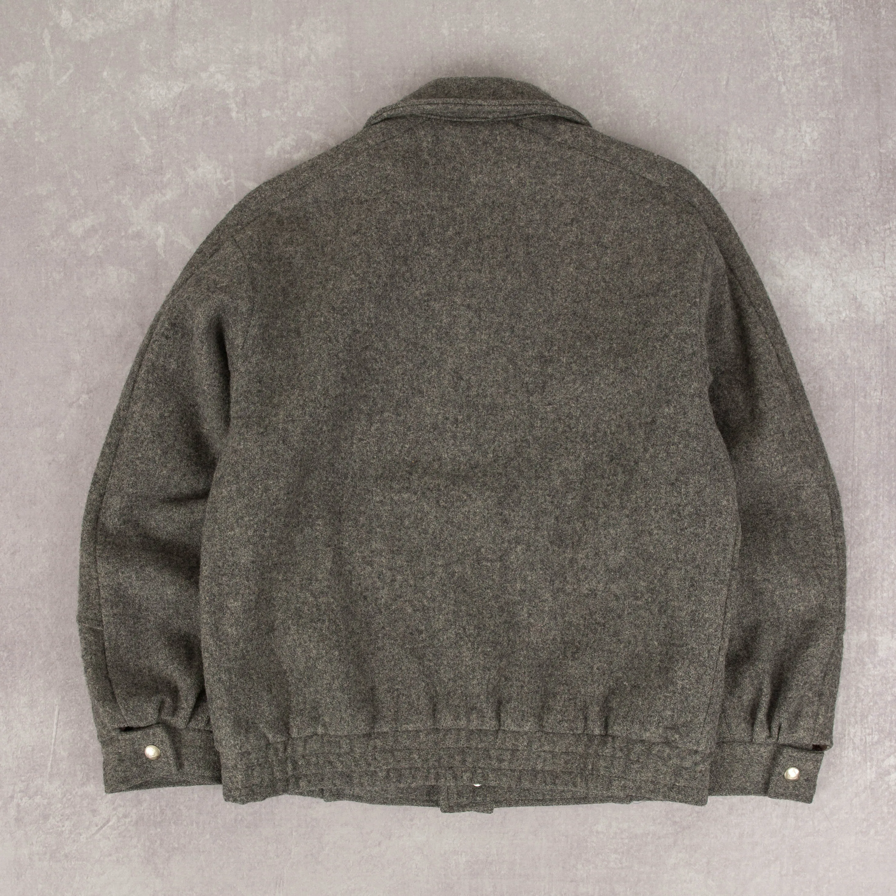 WOMEN'S VINTAGE 1990S WOOL BOMBER JACKET - MEDIUM