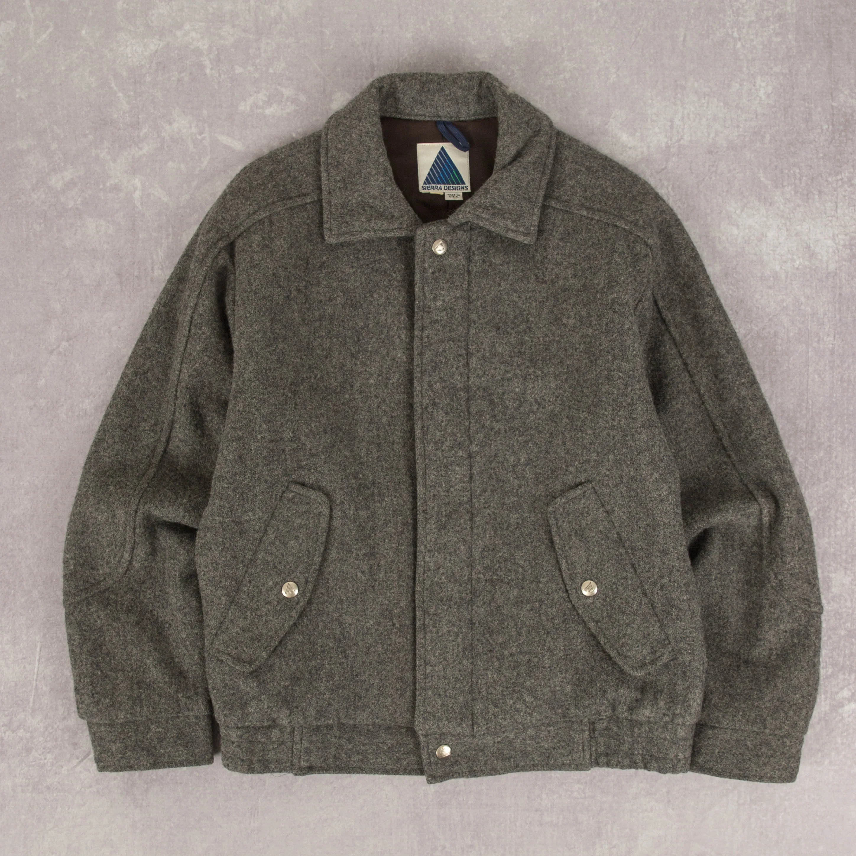 WOMEN'S VINTAGE 1990S WOOL BOMBER JACKET - MEDIUM